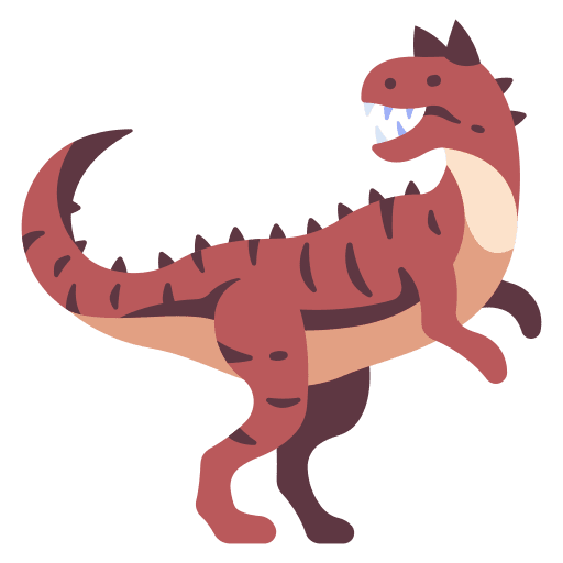 Dinosaur dinosaur wild ancient icon