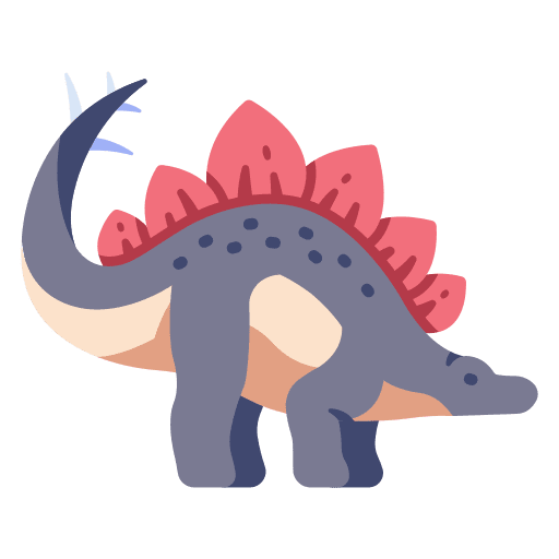 Stegosaurus animals animal dinosaur icon