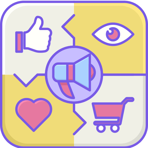 Aidca commercial bullhorn advertisement icon