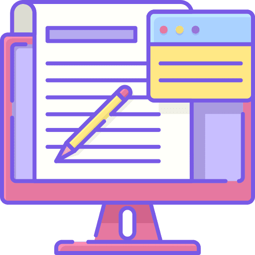 Copywriting content writing copywriting file icon