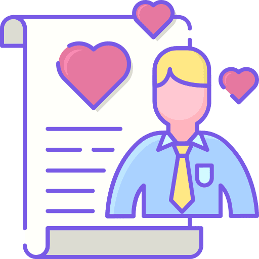 Desire commerce and shopping paper heart icon