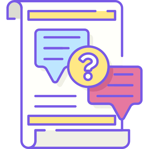 Question report file help icon