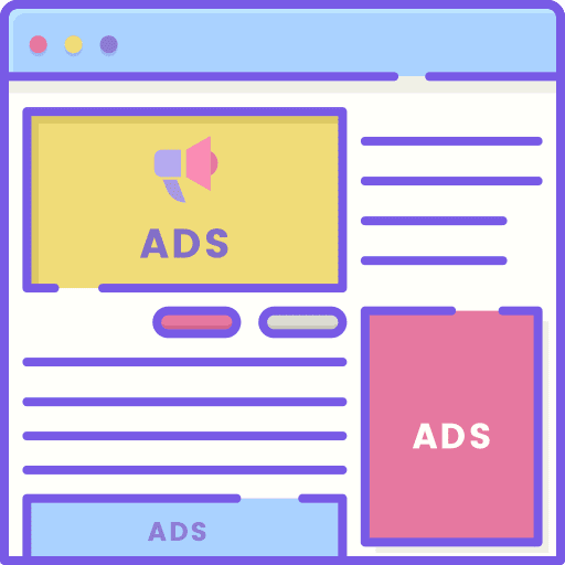 Online advertising advertising online advertising marketing icon