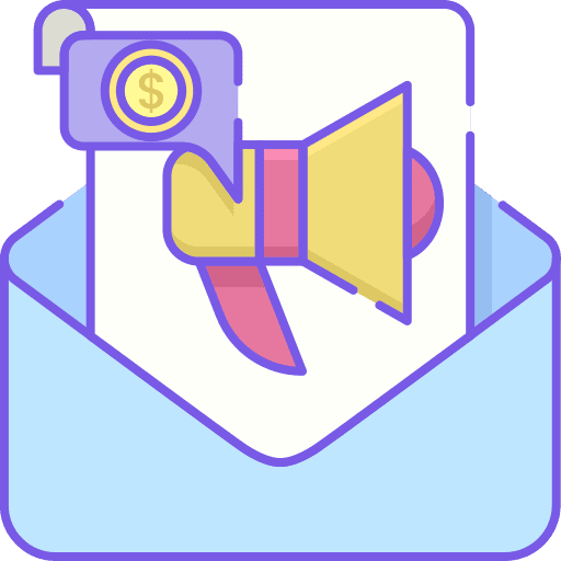 Advertising megaphone market loud icon