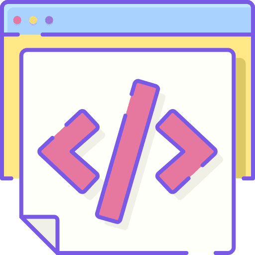 Html web page multimedia seo and web icon