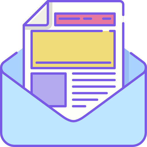 Newsletter email newsletter marketing icon