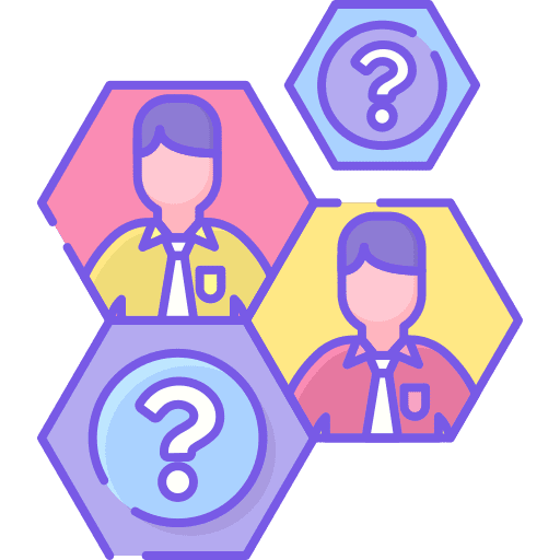 Segmentation segment user users icon