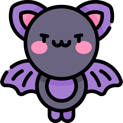 Bat halloween bat animal kingdom icon