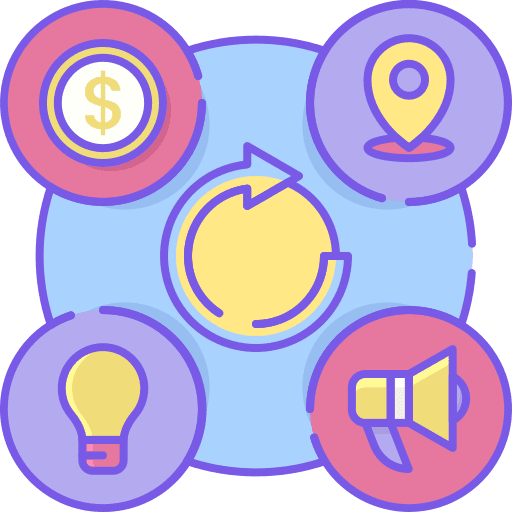 Marketing content marketing ui advertise icon