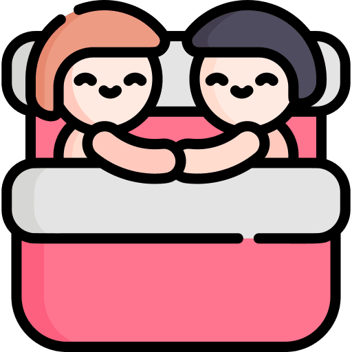 Std bed medical healthcare and medical icon