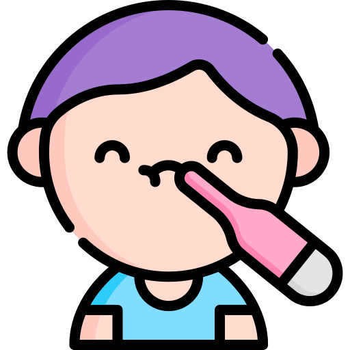 Thermometer coronavirus degrees people icon