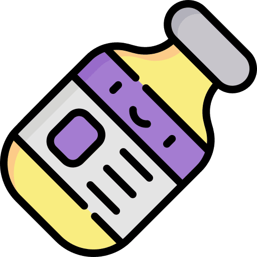 Vaccine medical bottle vaccine icon