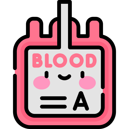 Blood bag iv bag blood bag coronavirus icon