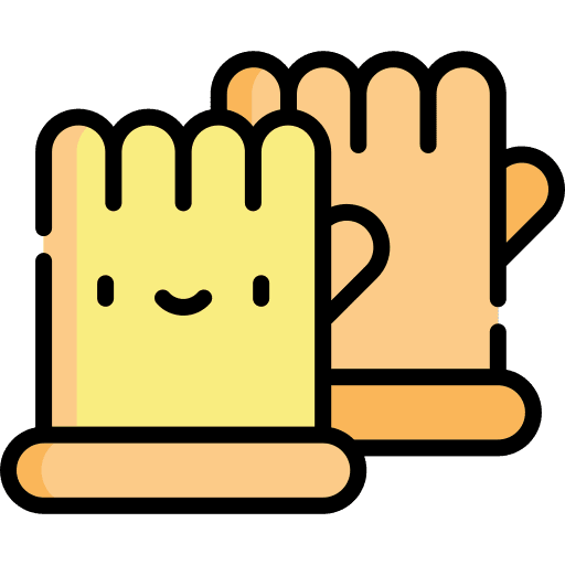 Gloves protection gloves coronavirus icon