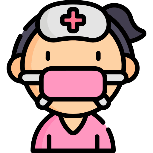 Nurse hospital people woman icon