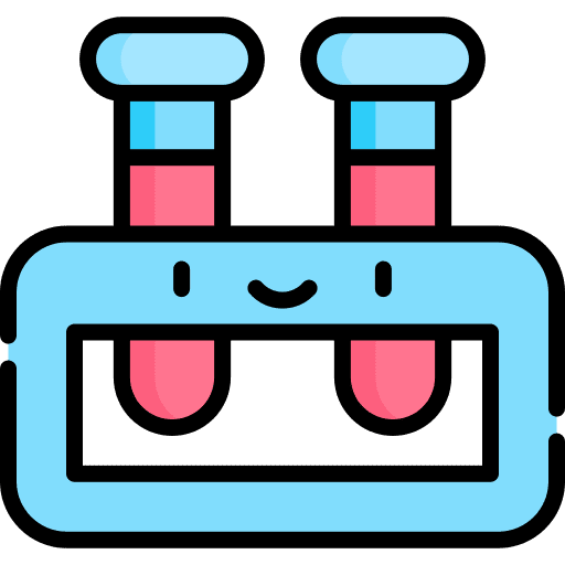Test tube chemical science healthcare and medical icon