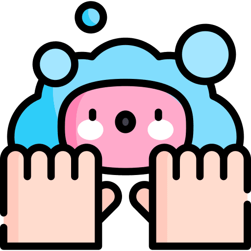 Washing hands coronavirus healthcare and medical hygiene icon