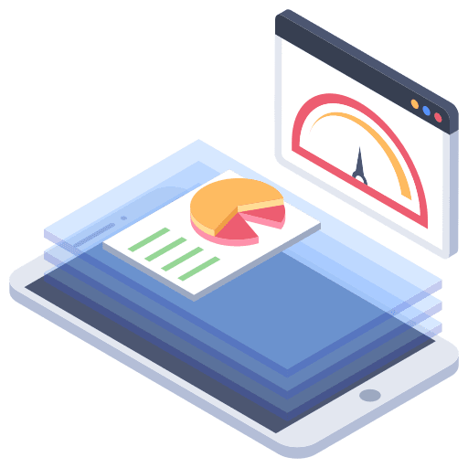 Speed test download ui electronics icon