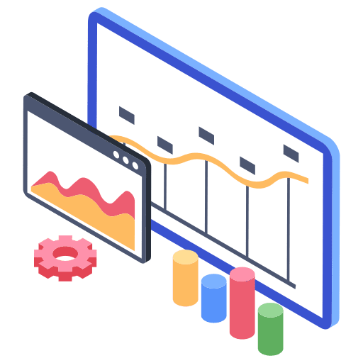 Web analysis webpage web analytics data analytics icon