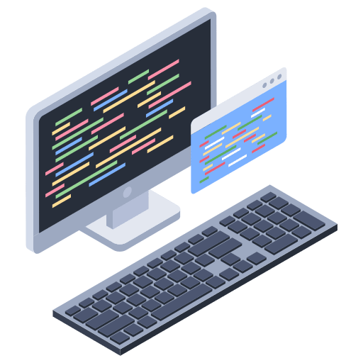 Web coding seo and web ui multimedia icon