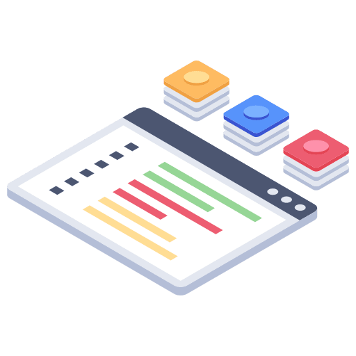 Web hosting browser programming development icon