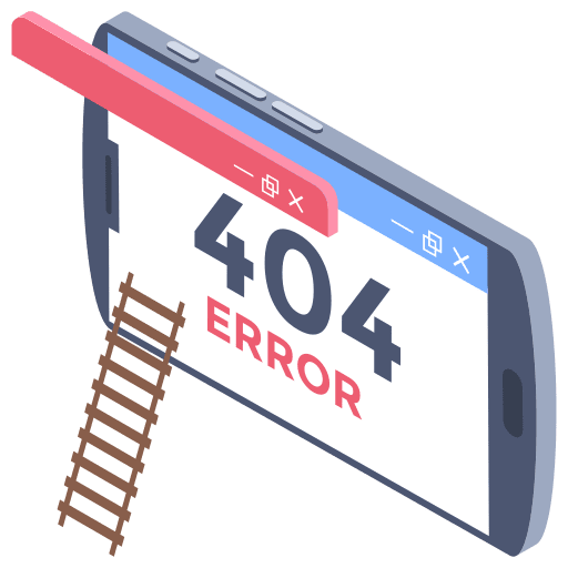 404 error laptop web development 404 error icon