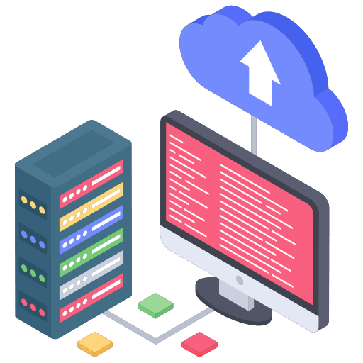 Cloud data data storage upload cloud storage icon