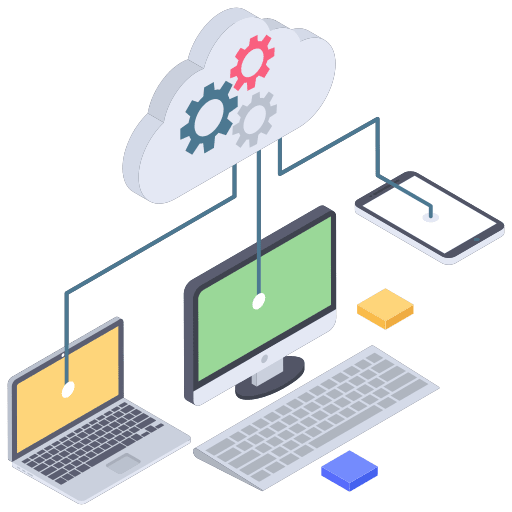 Cloud settings networking multimedia option storage icon