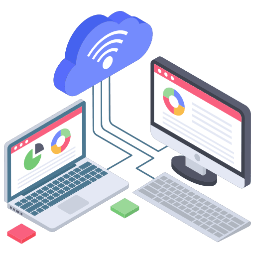 Data analytics networking data analytics data analysis icon