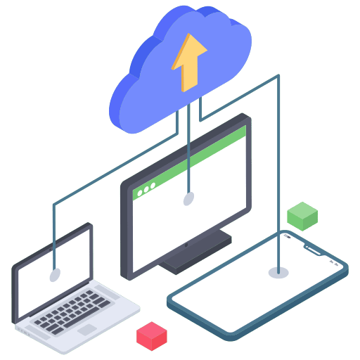 Cloud storage transfer data cloud storage download icon
