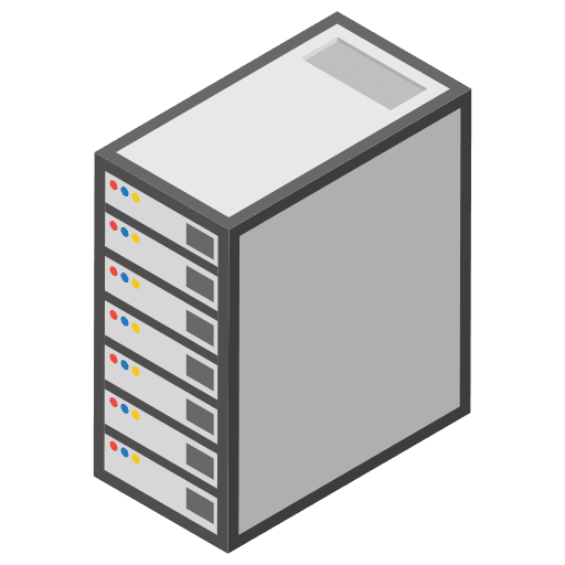 Data server data server miscellaneous storage icon