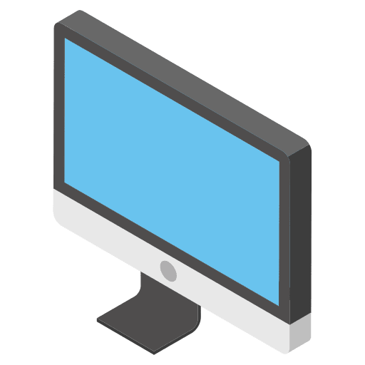 Monitor technology tv monitor icon