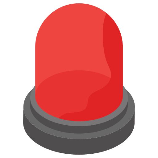 Siren lights danger miscellaneous icon