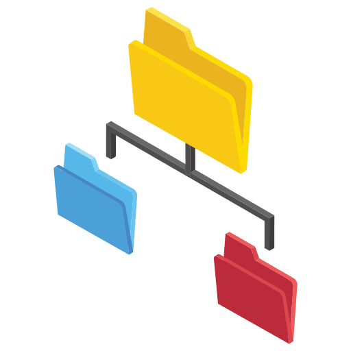 Hierarchy hierarchical structure miscellaneous seo and web icon