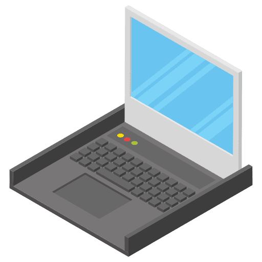 Laptop computer laptop electric icon