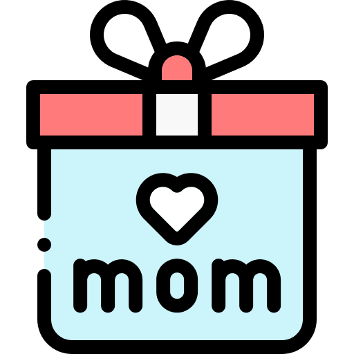 Gift woman love and romance gift box icon