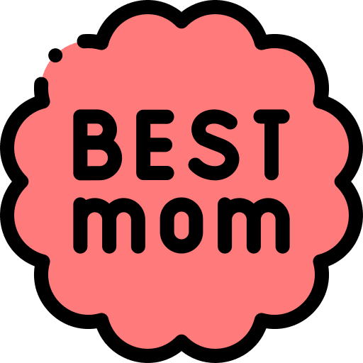 Best mom motherhood mother greeting icon