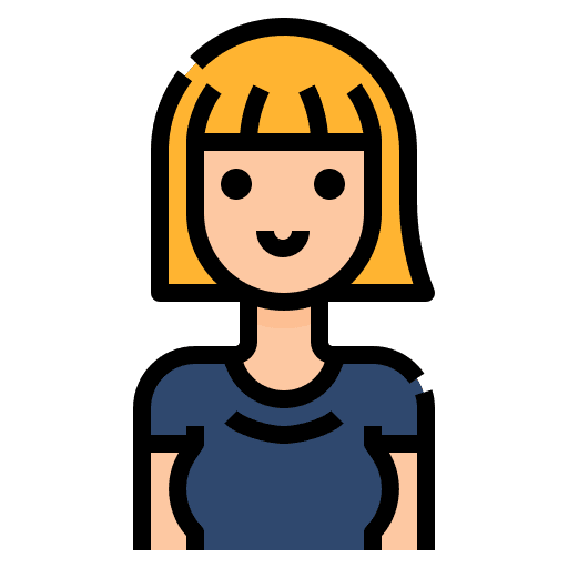 Avatar girl profile cute icon