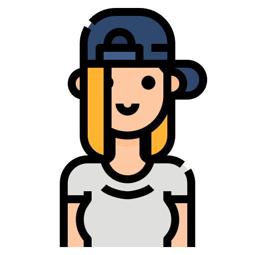 Avatar profile beautiful people icon