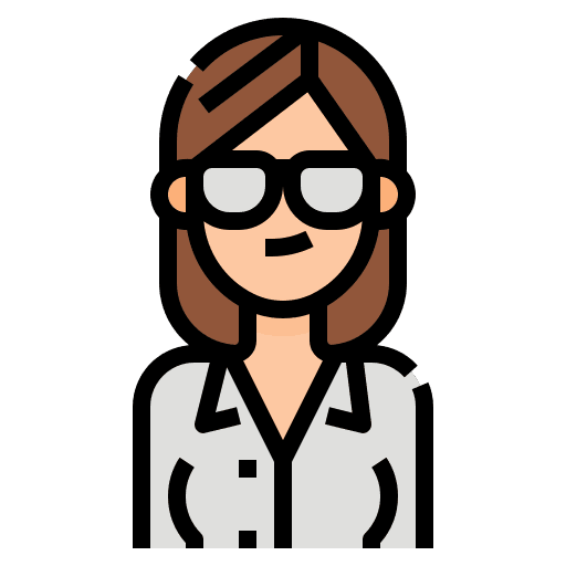 Avatar profile girl woman icon
