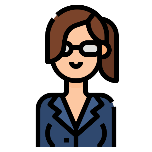 Avatar profile account girl icon