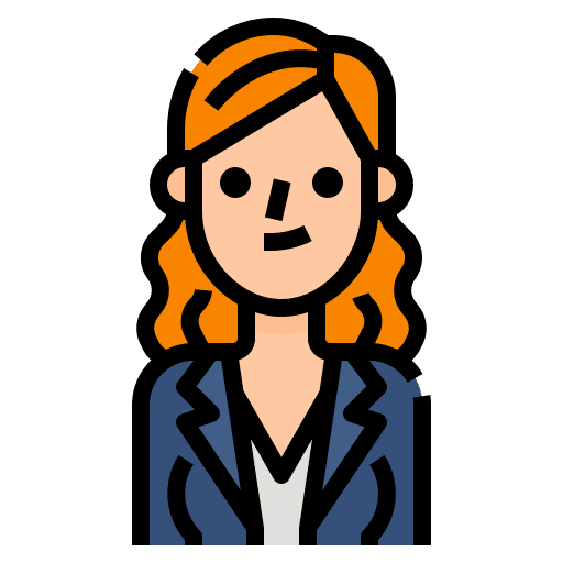 Avatar woman beautiful account icon