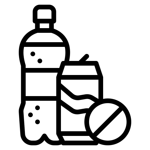 No drinks cancel alcoholic diet icon