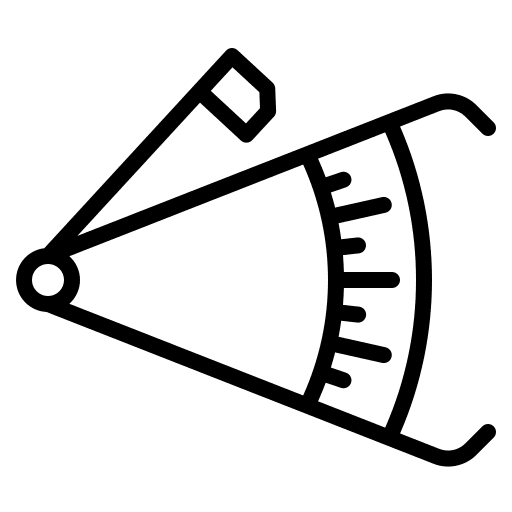 Caliper healthy healthcare diet icon