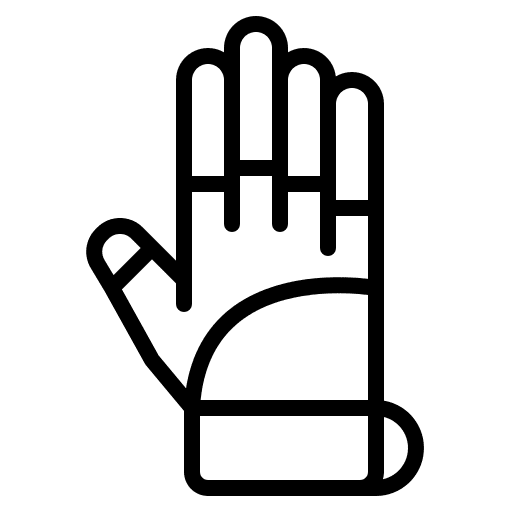 Glove glove extreme sport icon