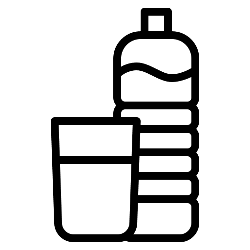 Water water bottle water bottle icon