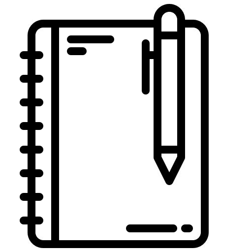 Sketchbook art and design sketchbook artistic icon