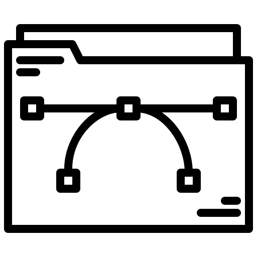 Folder graphic design design edit tools icon