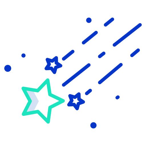 Shooting stars shooting stars miscellaneous universe icon