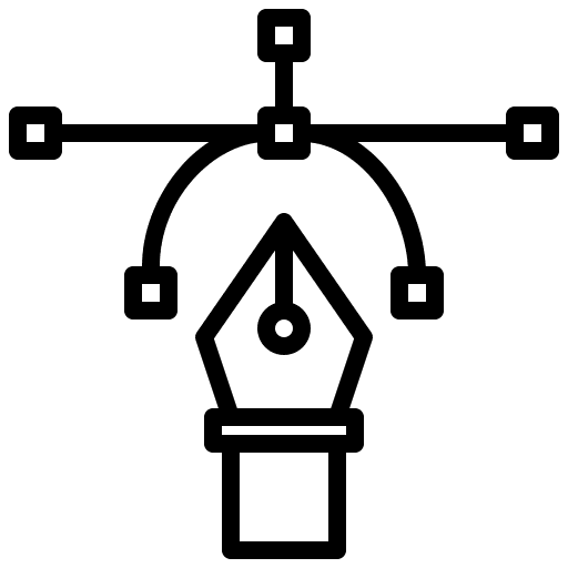 Vector vector graphic design graphic tool icon